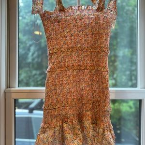 Vici Mini Floral Bodycon Dress